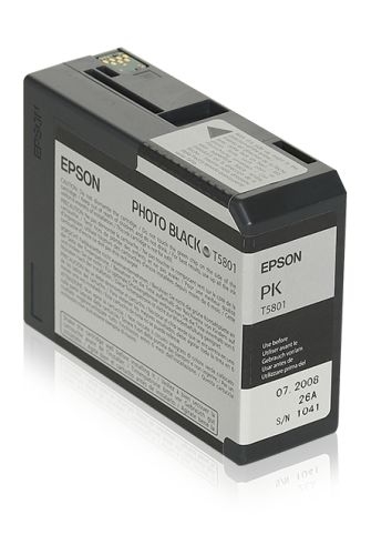 Epson Stylus Pro-3800/3880 Cartucho Preto photo (80ml) , Epson , EPSC13T580100 , 10343858770